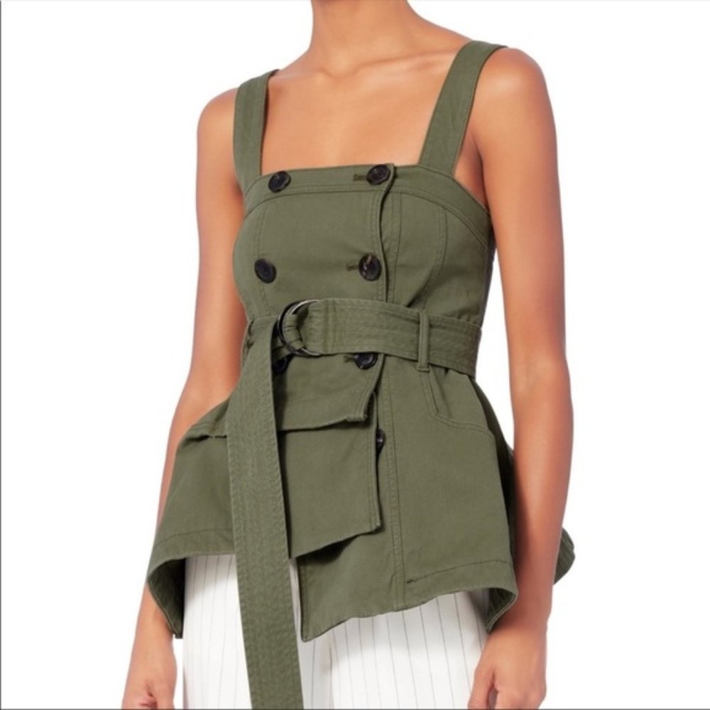Marissa Webb Lani Trench Vest Size M